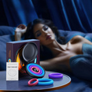 Pierścienie Na Penisa Zestaw 3szt Różne Rozmiary Silikonowe Ring Sex LeLex