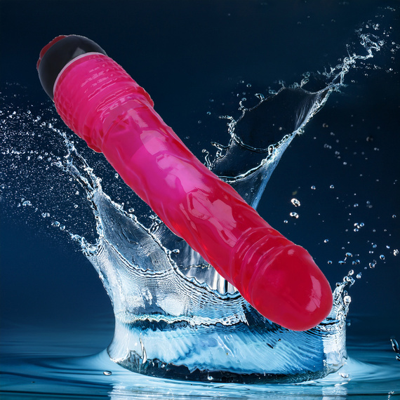 WIBRATOR REALISTYCZNY PENIS SEX DILDO Z REGULOWANYMI WIBRACJAMI MEGA ORGAZM