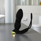 MASAŻER PROSTATY I KROCZA WIBRACJA + RUCH POSUWISTY KOREK ANALNY APLIKACJA