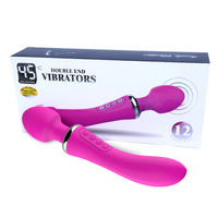 LUKSUSOWY WIBRATOR DAMSKI 2w1 PODGRZEWANY DO 45stC - USB DAWCA ORGAZMÓW