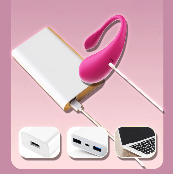 Wibrujące Jajeczko Orgazmowe Sterowane Aplikacją Bluetooth Sex Gadget LeLex