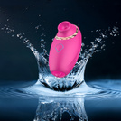 Masażer Powietrzny 3w1 Ssący Z Ruchomym Języczkiem Wibrator Damski LeLex