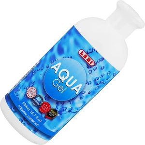 AQUA GEL 500ML ŻEL POŚLIZGOWY NA BAZIE WODY LUBRYKANT DO MOKRYCH SEKS ZABAW