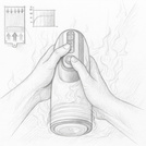 MASTURBATOR LETEN - POSUWISTY DO LODA SEX MASZYNA DO LODA 380 OBROTÓW