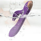 Wibrator Damski Tulipan Silikonowy Masażer Punktu G I Łechtaczki USB LeLex