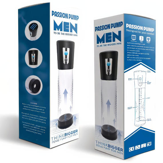 Automatyczna Pompka Do Powiększania Penisa 4 Tryby Ssania i Erekcja LeLex