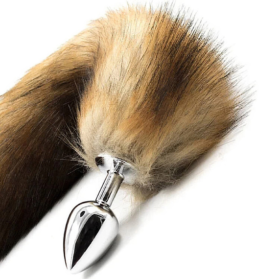 METALOWY KOREK ANALNY Z UWODZICIELSKĄ LISIĄ KITĄ PONĘTNY SEX OGON DO ZABAW