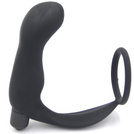 MASAŻER PROSTATY MOCNY WIBRATOR 10 FUNKCJI RING NA PENISA KOREK ANALNY 