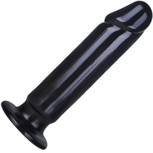 POTĘŻNE DILDO Z PRZYSSAWKĄ WIELKI GIĘTKI PENIS Z MOCNO ZARYSOWANĄ GŁÓWKĄ
