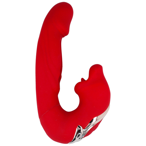 Wibrator Damski 3w1 Usta Z Trzepoczącym Językiem Ekskluzywny Masażer LeLex