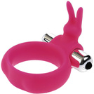 Nakładka Wibrująca Królik Pierścień Na Penisa Silikon Intymny Gadżet LeLex