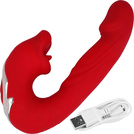 Wibrator Damski 3w1 Usta Z Trzepoczącym Językiem Ekskluzywny Masażer LeLex