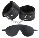 Gadżety Erotyczne Opaska Na Oczy I Kajdanki Z Futerkiem Sex Zestaw LeLex