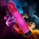 WIBRATOR ŻELOWY ZADOWALAJĄCY W 300 PROCENTACH PENIS JAK ŻYWY MEGA ORGAZM