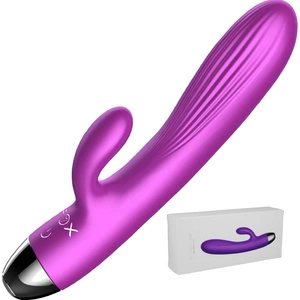 WIBRATOR DAMSKI KRÓLICZEK PODGRZEWANY PULSACYJNY USB EROTYKA DO ŁECHTACZKI