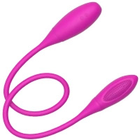 PODWÓJNE JAJECZKO DLA PAR MOCNY WIBRATOR 7 TRYBÓW UŻYWAJ PODCZAS SEKSU