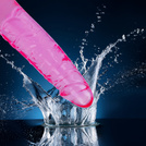 ŻELOWE DILDO Z PRZYSSAWKĄ DŁUGI PENIS DO WAGINY I PUPY SEX DONG MEGA ORGAZM