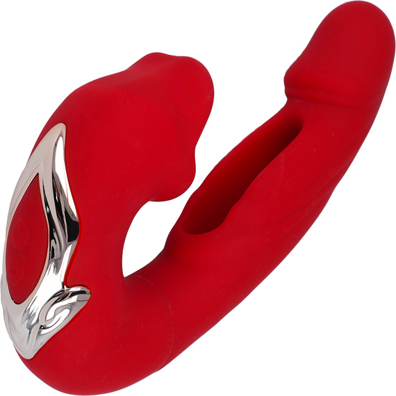 Wibrator Damski 3w1 Usta Z Trzepoczącym Językiem Ekskluzywny Masażer LeLex