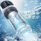 OBROTOWY MASTURBATOR MĘSKI WIELOFUNKCYJNY POMPKA PRÓŻNIOWA WYPUSTKI ORGAZM