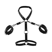 Uprząż BDSM Bielizna Erotyczna Harness Kajdanki Obroża Gadżety Erotyczne