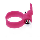 Nakładka Wibrująca Królik Pierścień Na Penisa Silikon Intymny Gadżet LeLex