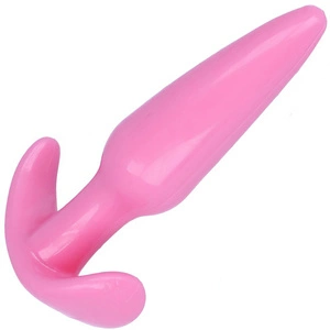 SMUKŁY ŻELOWY KOREK PLUG ANALNY Z BEZPIECZNYM UCHWYTEM INTENSYWNE DOZNANIA