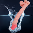 OGROMNY DONG PENIS WIELKA PAŁA Z PRZYSSAWKĄ WYPEŁNI KAŻDĄ DZIURKĘ DILDO