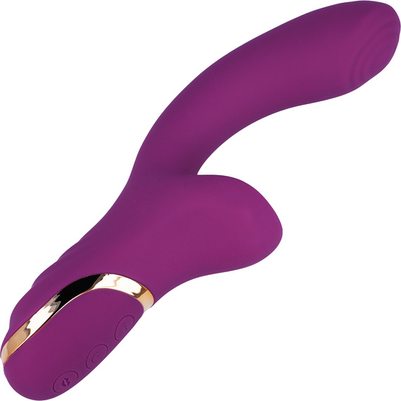 Silikonowy Wibrator Fioletowy Ssący Punktu G I Łechtaczki Masażer Pro LeLex