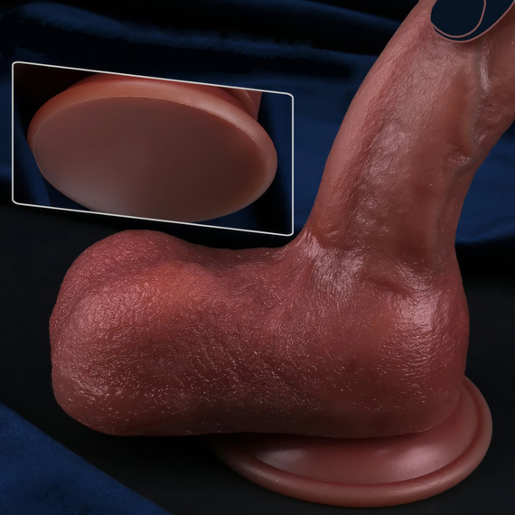 Realistyczny Penis Duże Podniecające Dildo Z Mocną Przyssawką Silikon LeLex