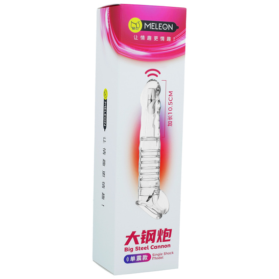 NAKŁADKA PRZEDŁUŻKA PENISA POWIĘKSZA DO ROZMIARÓW XXL PRZEDŁUŻA STOSUNEK