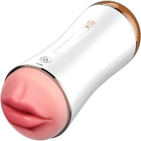 AUTOMATYCZNY SSĄCY MASTURBATOR - JAK W USTACH WIBRACJE DŹWIĘK WYPUSTKI