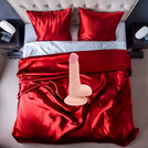 REALISTYCZNY PENIS DILDO  CUDOWNY WZWÓD DOGŁĘBNA PENETRACJA Z PRZYSSAWKĄ