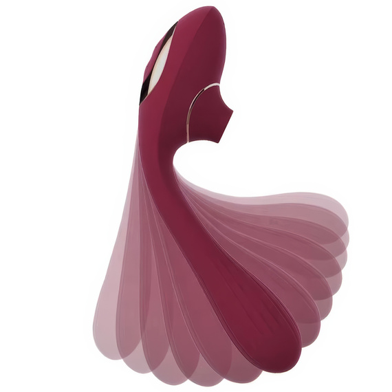 Nowoczesny Wibrator 2w1 Punkt G I Łechtaczki Ssący Masażer Premium LeLex