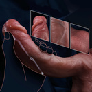 Realistyczny Penis Duże Podniecające Dildo Z Mocną Przyssawką Silikon LeLex