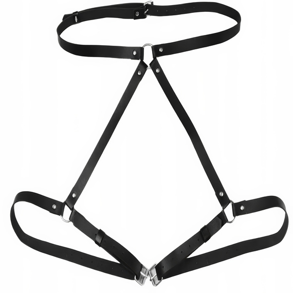Bielizna Erotyczna Sex Uprząż BDSM Pasy Na Uda Pośladki Sexy Harness LeLex 