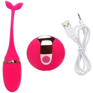 JAJKO WIBRUJĄCE DO WAGINY I ANUSA MASAŻER POCHWY BEZPRZEWODOWY PILOT