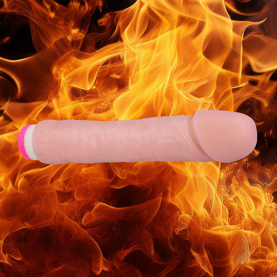 XXL aż 27 cm DUŻY MOCNY WIBRATOR - MEGA EROTYKA WIELKI DONG MĘSKI CZŁONEK