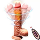 Wibrator Realistyczny Penis Z Funkcją Posuwu Wibracjami I Podgrzewany LeLex