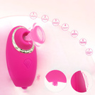 Masażer Powietrzny 3w1 Ssący Z Ruchomym Języczkiem Wibrator Damski LeLex