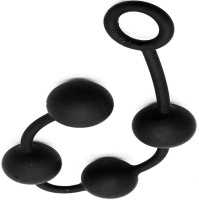 WIELKA SONDA ANALNA OGROMNE KULE DO PENETRACJI ODBYTU SEX GADŻET