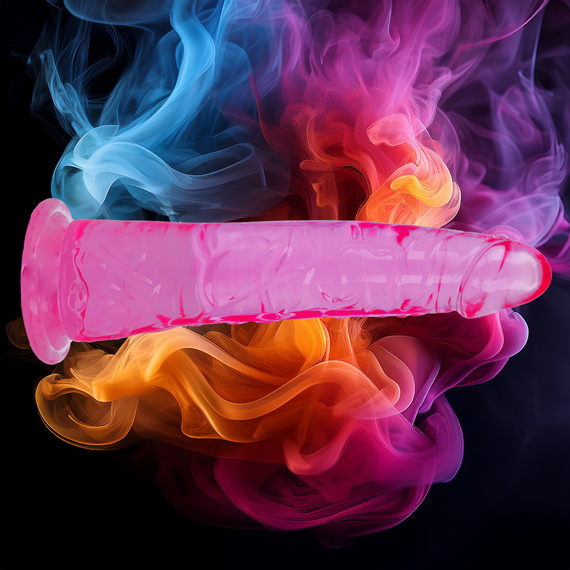 ŻELOWE DILDO Z PRZYSSAWKĄ DŁUGI PENIS DO WAGINY I PUPY SEX DONG MEGA ORGAZM