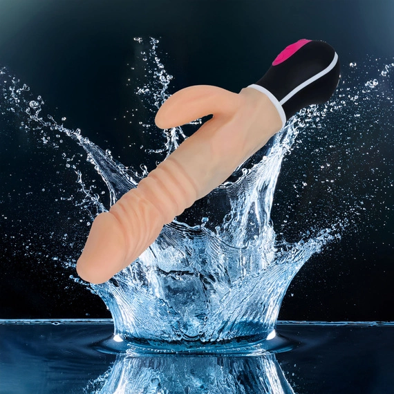 NAGRZEWAJĄCY SIĘ SEX WIBRATOR POSUWISTO ROTACYJNY REGULOWANA MOC WIBRACJI