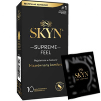 SKYN Supreme Feel 10 Prezerwatyw Nielateksowych Najcieńsze Świecie Premium