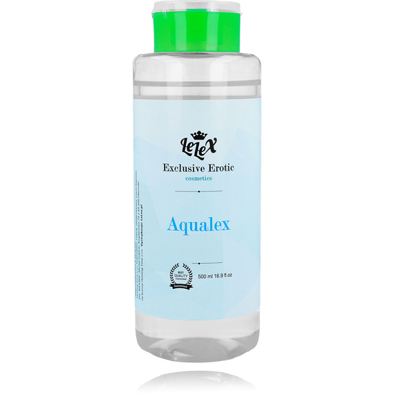 AQUALEX ŻEL NAWILŻAJACY INTYMNY NA BAZIE WODY DOSKONAŁY POŚLIZG 500ML