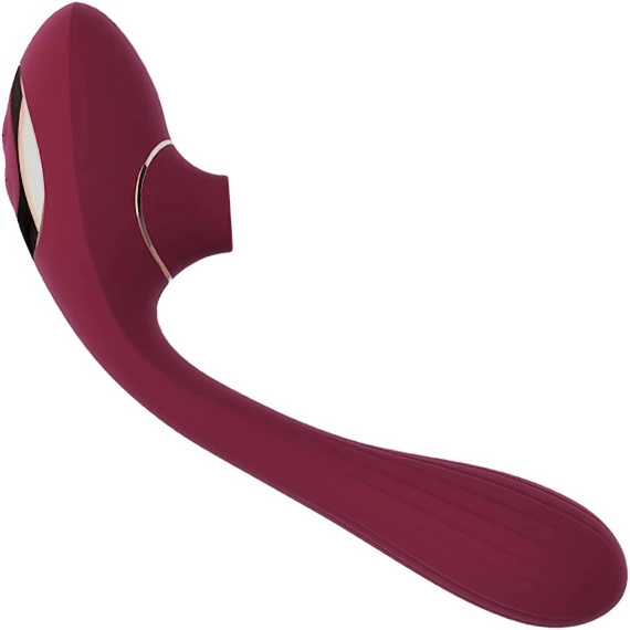 Nowoczesny Wibrator 2w1 Punkt G I Łechtaczki Ssący Masażer Premium LeLex