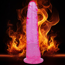 ŻELOWE DILDO Z PRZYSSAWKĄ DŁUGI PENIS DO WAGINY I PUPY SEX DONG MEGA ORGAZM