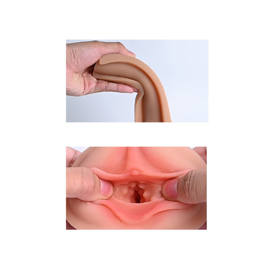 Masturbator Męski Tuba Sex Sztuczna Pochwa Ssący Realistyczny Zabawka LeLex