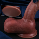 Realistyczny Penis Duże Podniecające Dildo Z Mocną Przyssawką Silikon LeLex