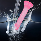 PENIS DILDO NA PRZYSSAWCE PLUG DO ANUSA I POCHWY GIĘTKI PRZYJEMNY W DOTYKU