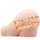 WIELKI SEX MASTURBATOR SZTUCZNA POCHWA ANUSIK JĘDRNE POŚLADKI + WIBRACJE